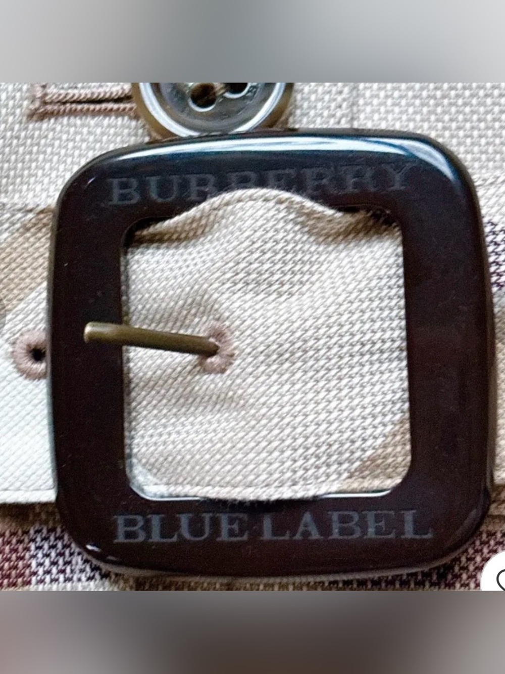 Rare Burberry Nova Check Dress w/Belt - Size EU38/US 6 Like New - Picture 8 of 10